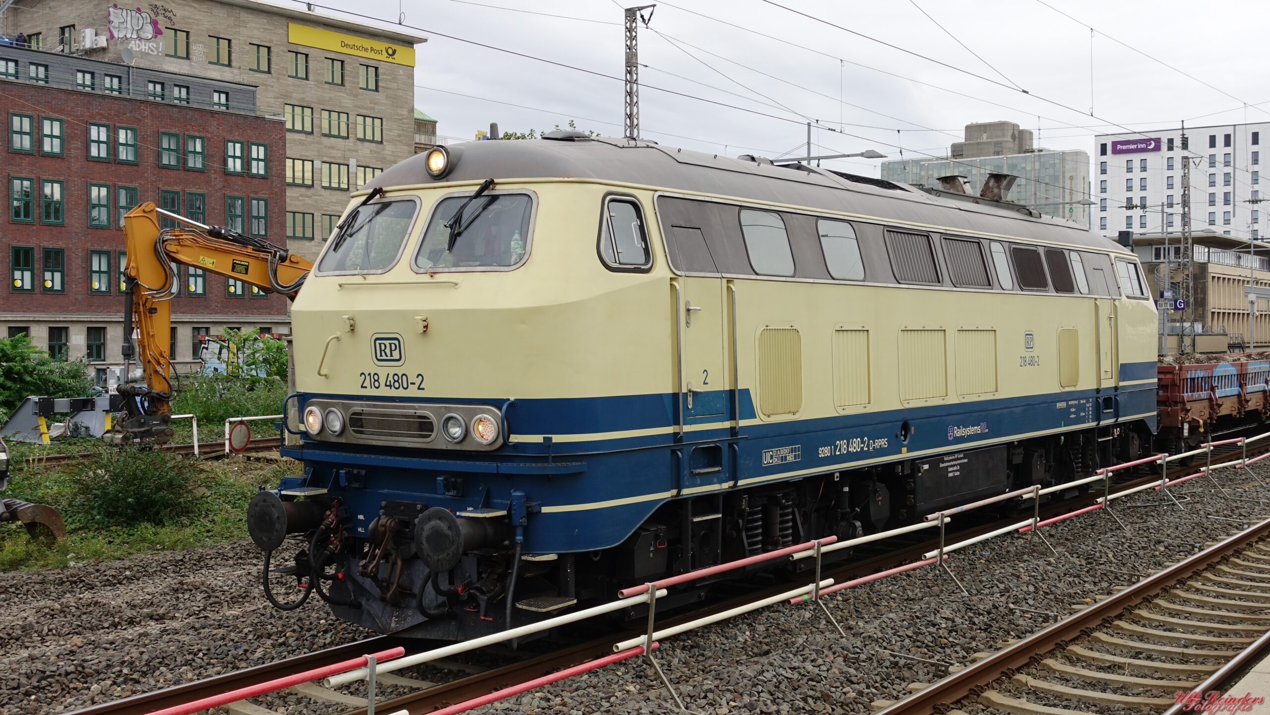 BR 218 480-2 Bauzug