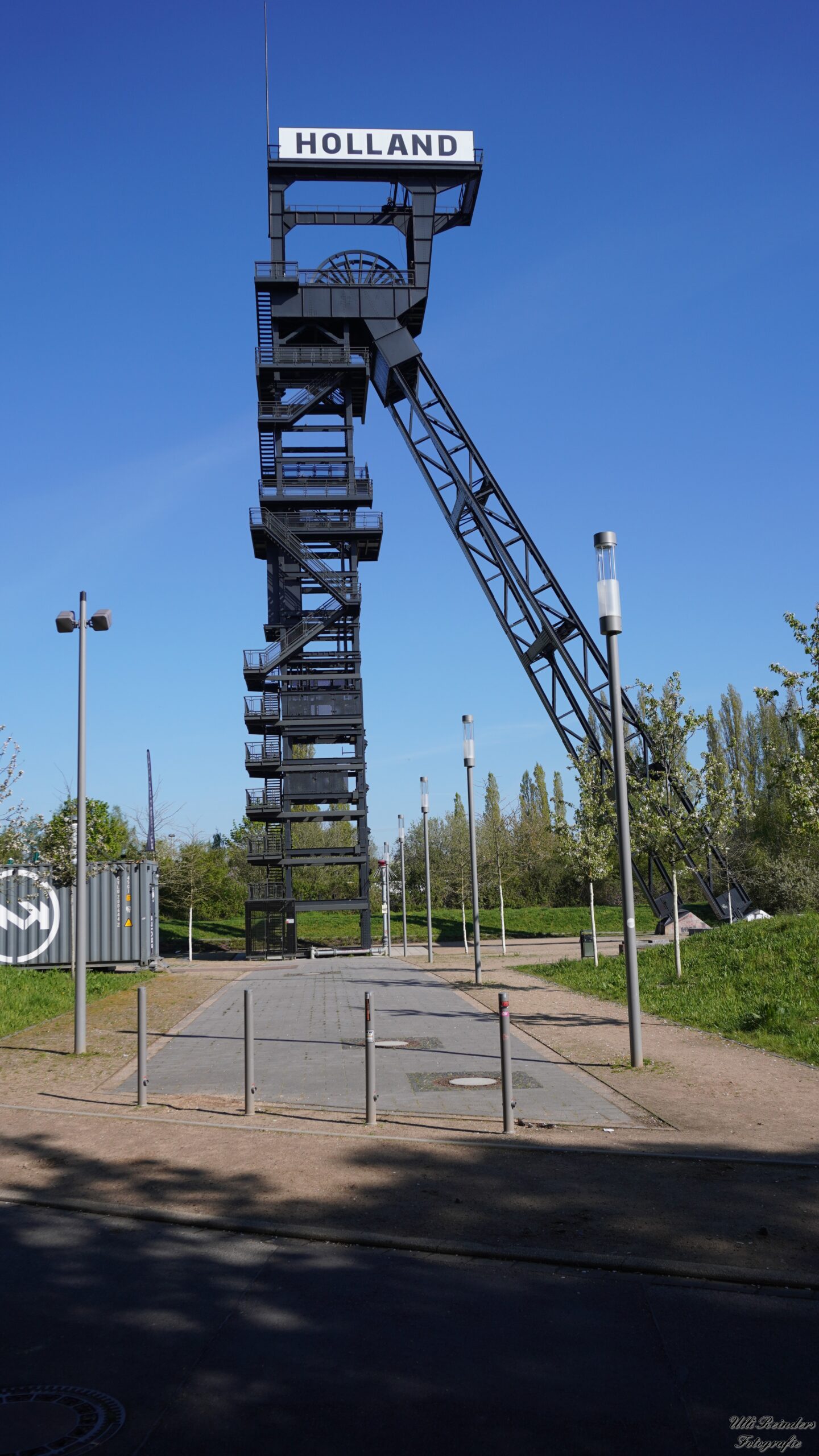 Fördergerüst Zeche Holland